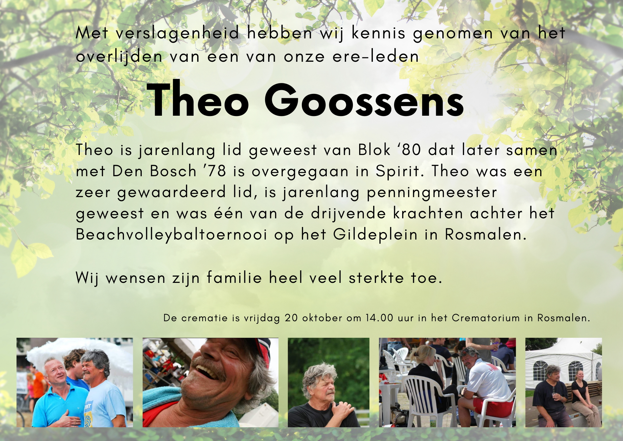 In Memoriam Theo Goossens